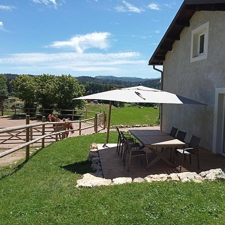 Gîte des 3 Marches Lamoura Exterior foto